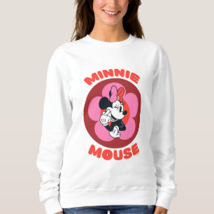 Classic Minnie Mouse Retro Badge Sweatshirt