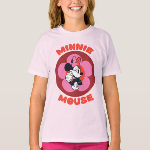 Classic Minnie Mouse Retro Badge T-Shirt