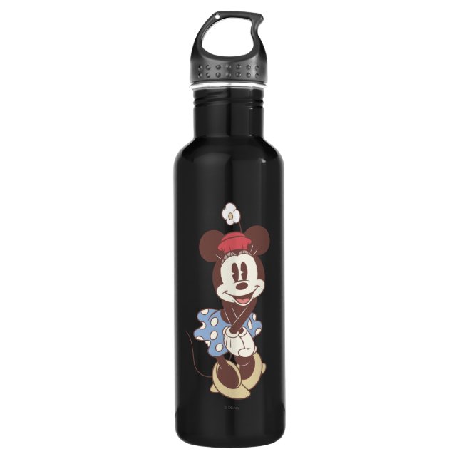 Classic Minnie Mouse Stainless Steel Water Bottle (Front)