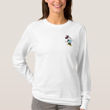 Classic Minnie Mouse T-shirt by MickeyAndFriends at Zazzle