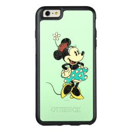 Classic Minnie Mouse Vintage Distressed OtterBox iPhone 6/6s Plus Case