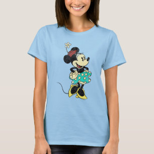 Classic Minnie Mouse Vintage Distressed T-Shirt
