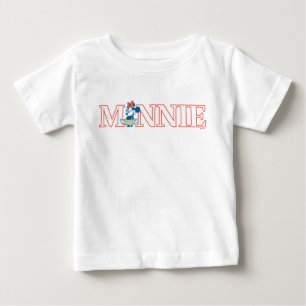 Classic Minnie Name Banner Baby T-Shirt