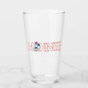 Classic Minnie Name Banner Glass