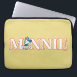 Classic Minnie Name Banner Laptop Sleeve<br><div class="desc">Simple, cheerful, and full of timeless Disney charm, this clean name-style artwork features Minnie Mouse paired with bold lettering for a fun and eye-catching look. The playful pose and bright color palette make it perfect for personalization, whether you’re adding names, dates, or special messages. Ideal for customizable Zazzle products like...</div>