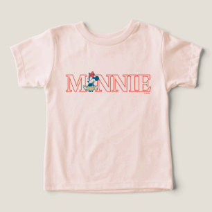 Classic Minnie Name Banner Toddler T-shirt