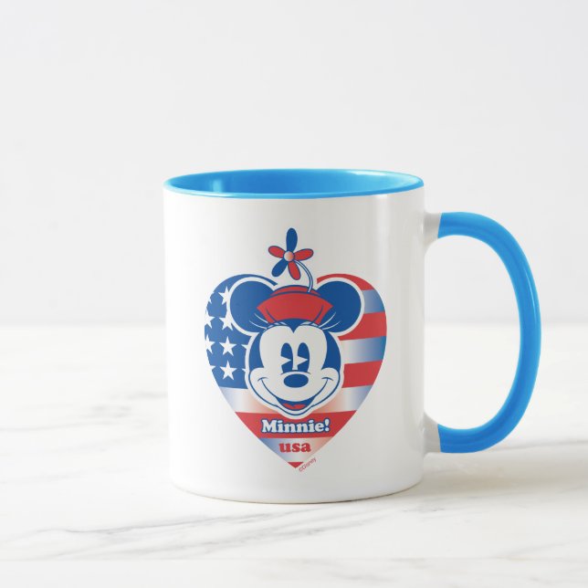Classic Minnie | Patriotic Mug (Right)