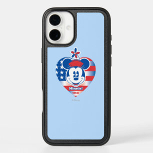 Classic Minnie   Patriotic iPhone 16 Mini Case