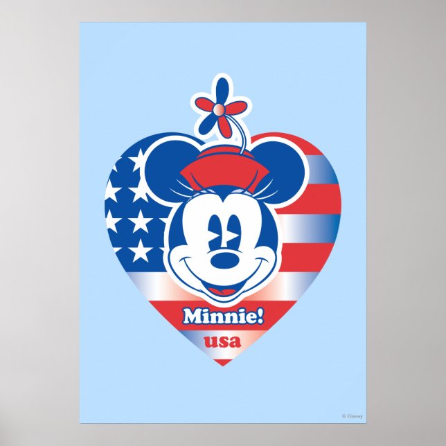 Classic Minnie | Patriotic Poster (Front)
