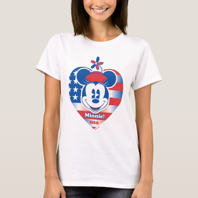 Classic Minnie | Patriotic T-Shirt (Front)