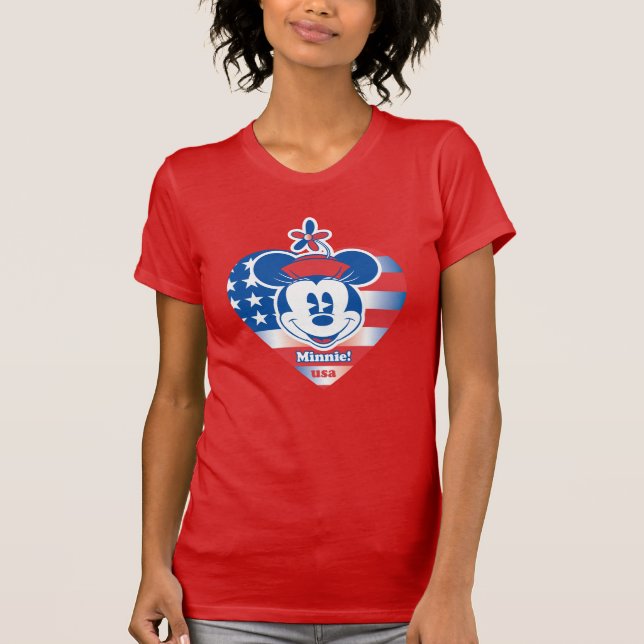 Classic Minnie | Patriotic T-Shirt (Front)