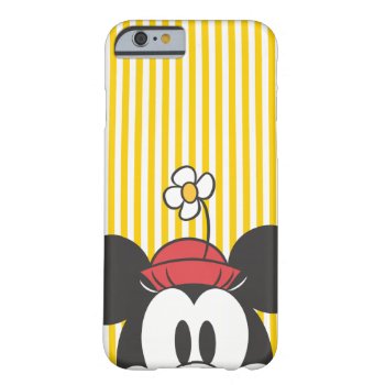 Classic Minnie | Peek-a-boo Barely There Iphone 6 Case by MickeyAndFriends at Zazzle