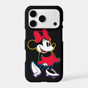Classic Minnie Rainbow Outline iPhone 17 Pro Case