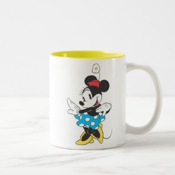Classic Minnie | Sweet Two-tone Coffee Mug by MickeyAndFriends at Zazzle