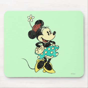 Classic Minnie | Vintage Mouse Pad by MickeyAndFriends at Zazzle