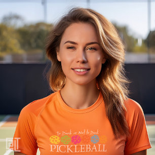 Classic Modern Pickleball To Dink or Not To Dink  T-Shirt