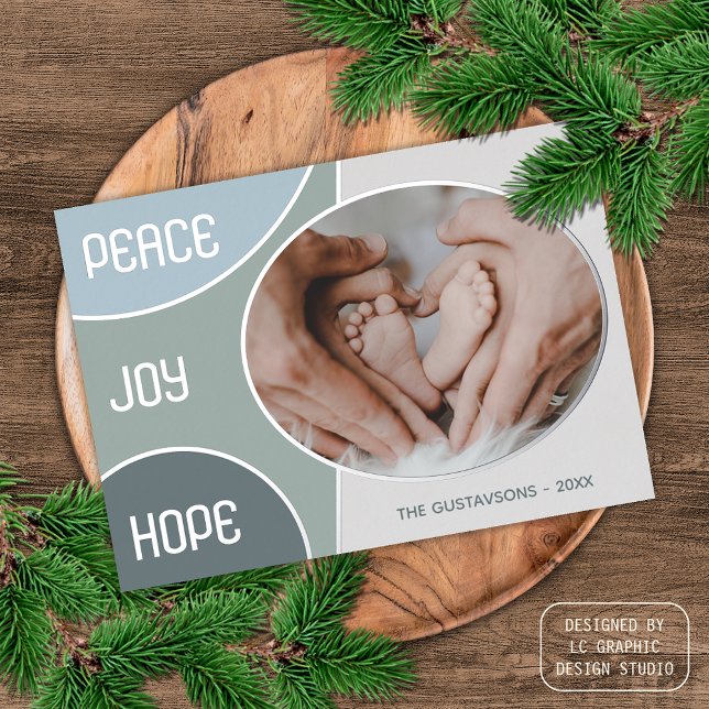 Classic Modern Seasons Greetings Silver Gold Foil Holiday Card (Creator Uploaded)