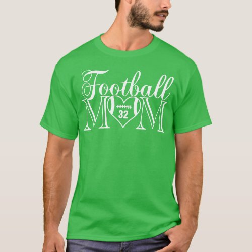 Classic  Mom 32 Thats My Boy  Jersey Number T_Shirt