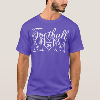Classic  Mom 34 Thats My Boy  Jersey Number T-Shirt