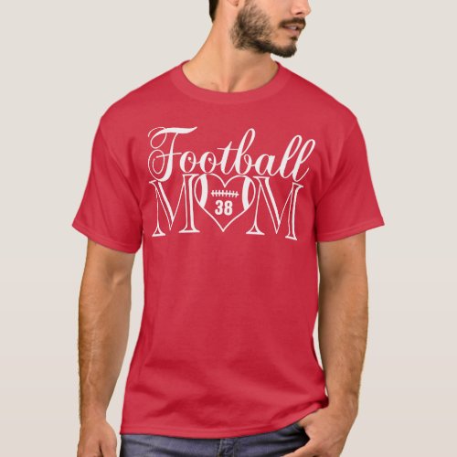 Classic  Mom 38 Thats My Boy  Jersey Number T_Shirt