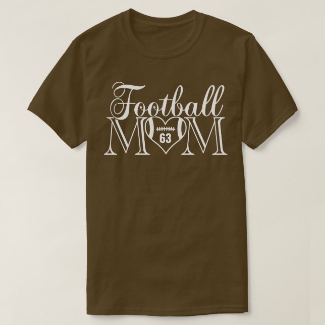 Classic Mom Thats My Boy Jersey Number (43) T-Shirt (Design Front)