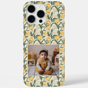 Classic Moms Day Gifts Tulip Custom iPhone 16 Pro Max Case