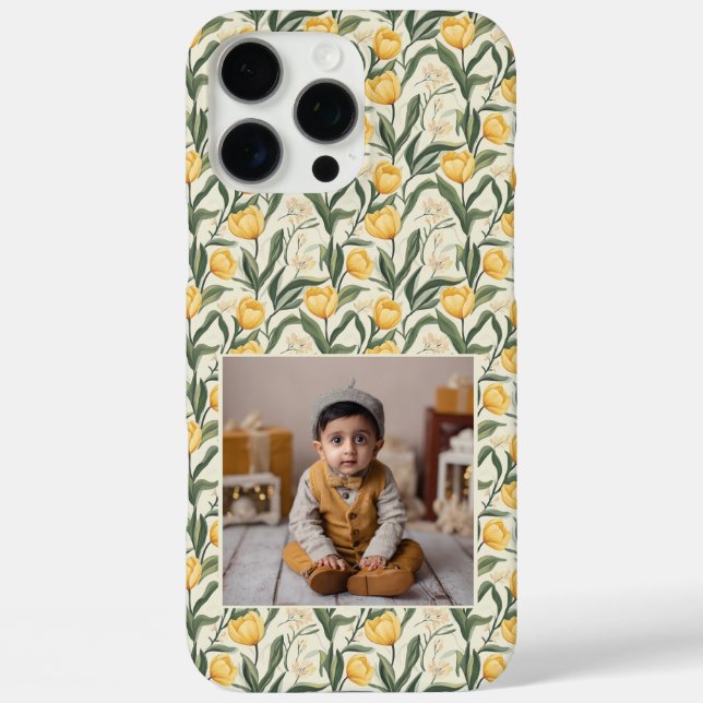 Classic Moms Day Gifts Tulip Custom  Case-Mate iPhone Case (Back)