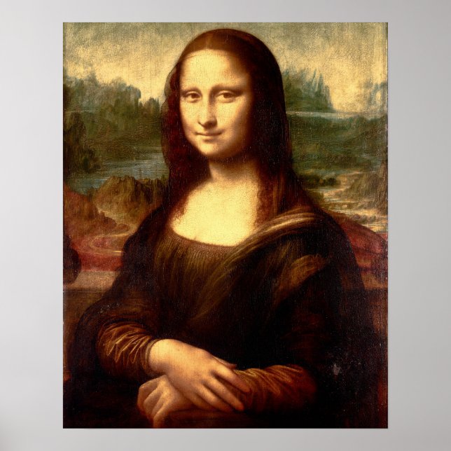 Classic Mona Lisa Poster (Front)
