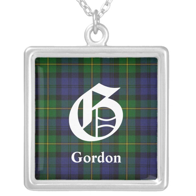 Classic Monogram Clan Gordon Necklace (Front)