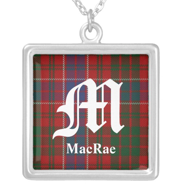 Classic Monogram Clan MacRae Necklace (Front)