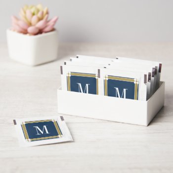 Classic Monogram Hand Sanitizer Packet by GiftMePlease at Zazzle