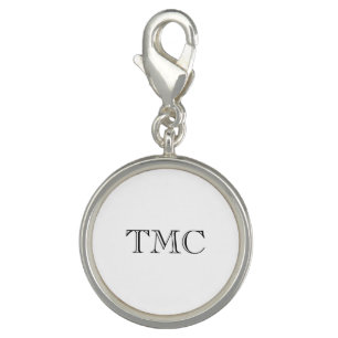Classic Monogram Initials Timeless Keepsake Charm