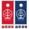 Classic Monogram Nautical Blue Anchor Beach Boat