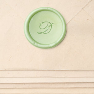 Classic Monogram Timeless Wedding Wax Seal Sticker