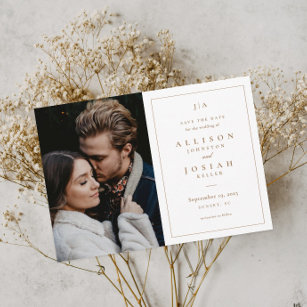 Black Tie Save The Date Cards & Invitation Templates | Zazzle