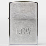 Classic Monogram Zippo Lighter