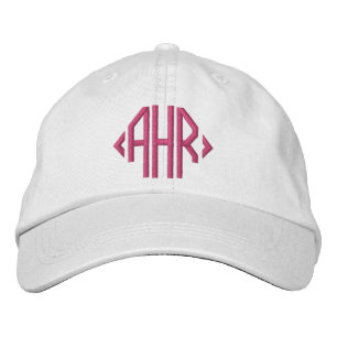 Classic Monogrammed Embroidered Hat