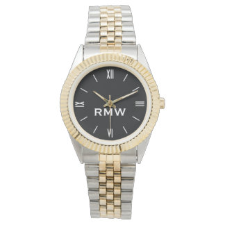Classic Monogrammed Men's Watch