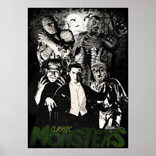 CLASSIC MONSTERS POSTER