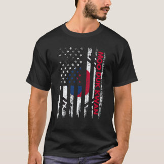 Classic Moo Duk Kwan Karate Martial Arts Training T-Shirt