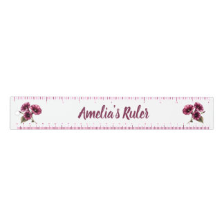 Classic Morning Glory Name Ruler