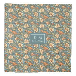 Classic Morris Inspired Custom Name Duvet Cover