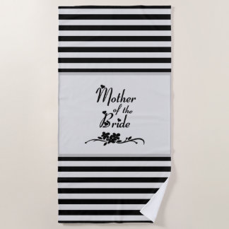 Classic Mother Of The Bride Beach Towel