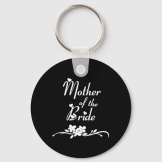 Classic Mother of the Bride Keychain