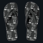 Classic Mother of the Bride Wedding Flip Flops<br><div class="desc">Classic Mother of the Bride Wedding Flip Flops</div>