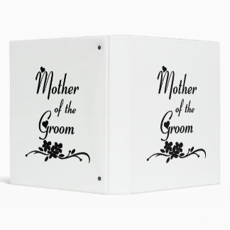 Classic Mother of the Groom 3 Ring Binder