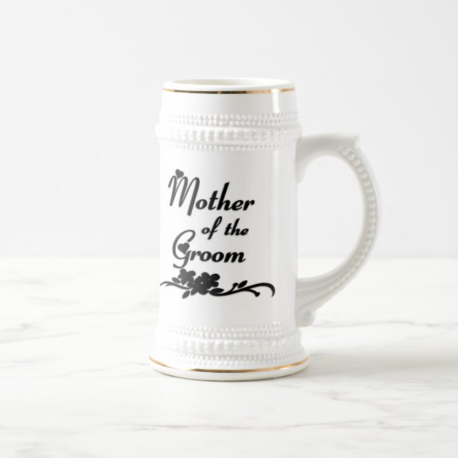 Classic Mother of the Groom Beer Stein (Right)