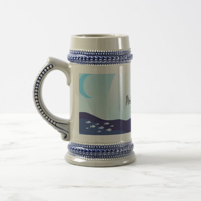 Classic Mother's Day Mug, 11 oz Beer Stein (Left)