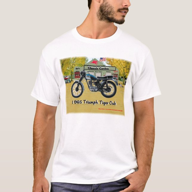 Classic Motorcycles 1969 Triumph Shirt (Front)