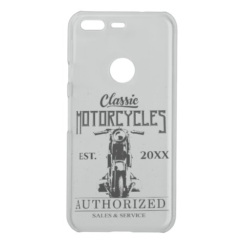 Classic Motorcycles Uncommon Google Pixel Case